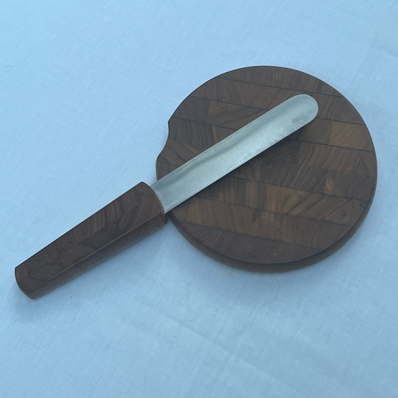 Vintage Dansk Cutting Board with Knife - Picture 11 of 12